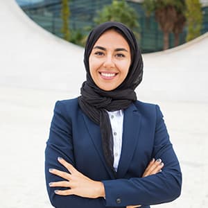 Portrait of Aisha Khan