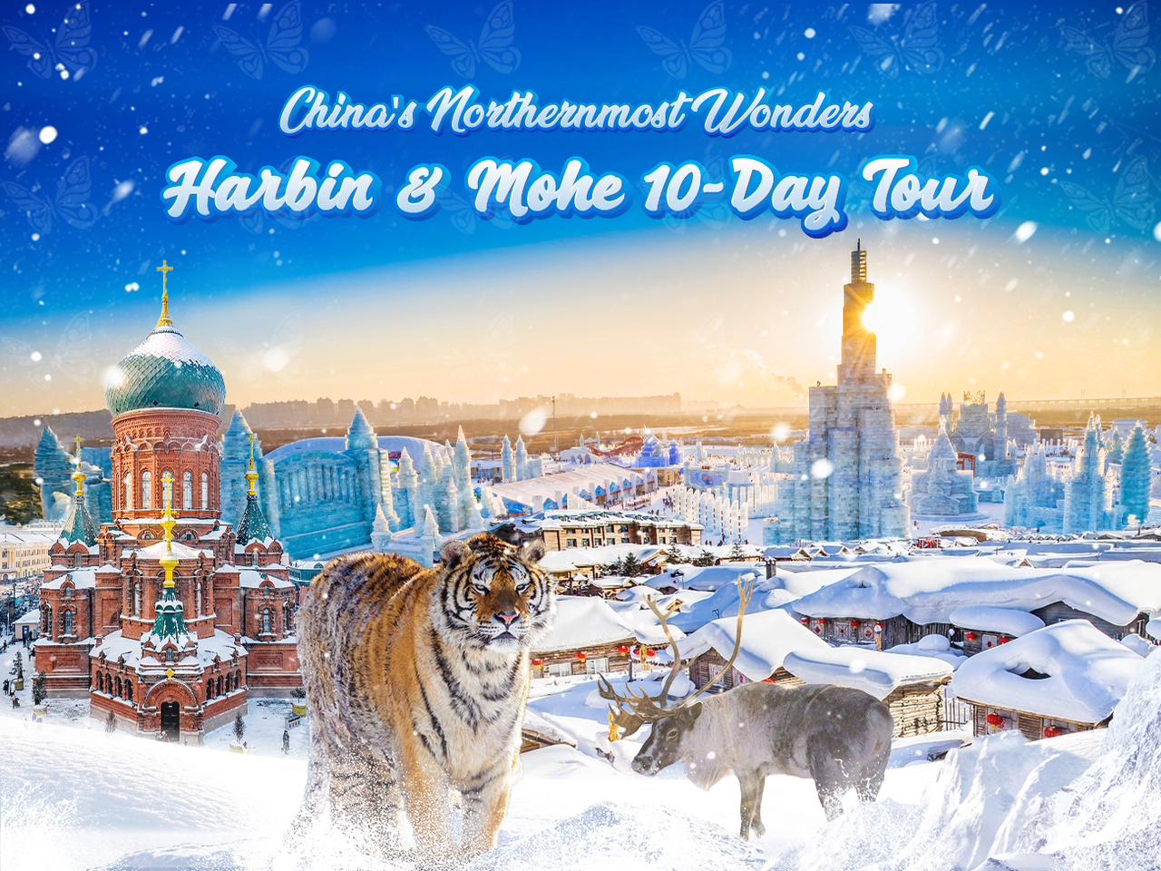 10D9N Harbin & Mohe Arctic Adventure: China’s Northernmost Winter Wonders (Private Land Tour)
